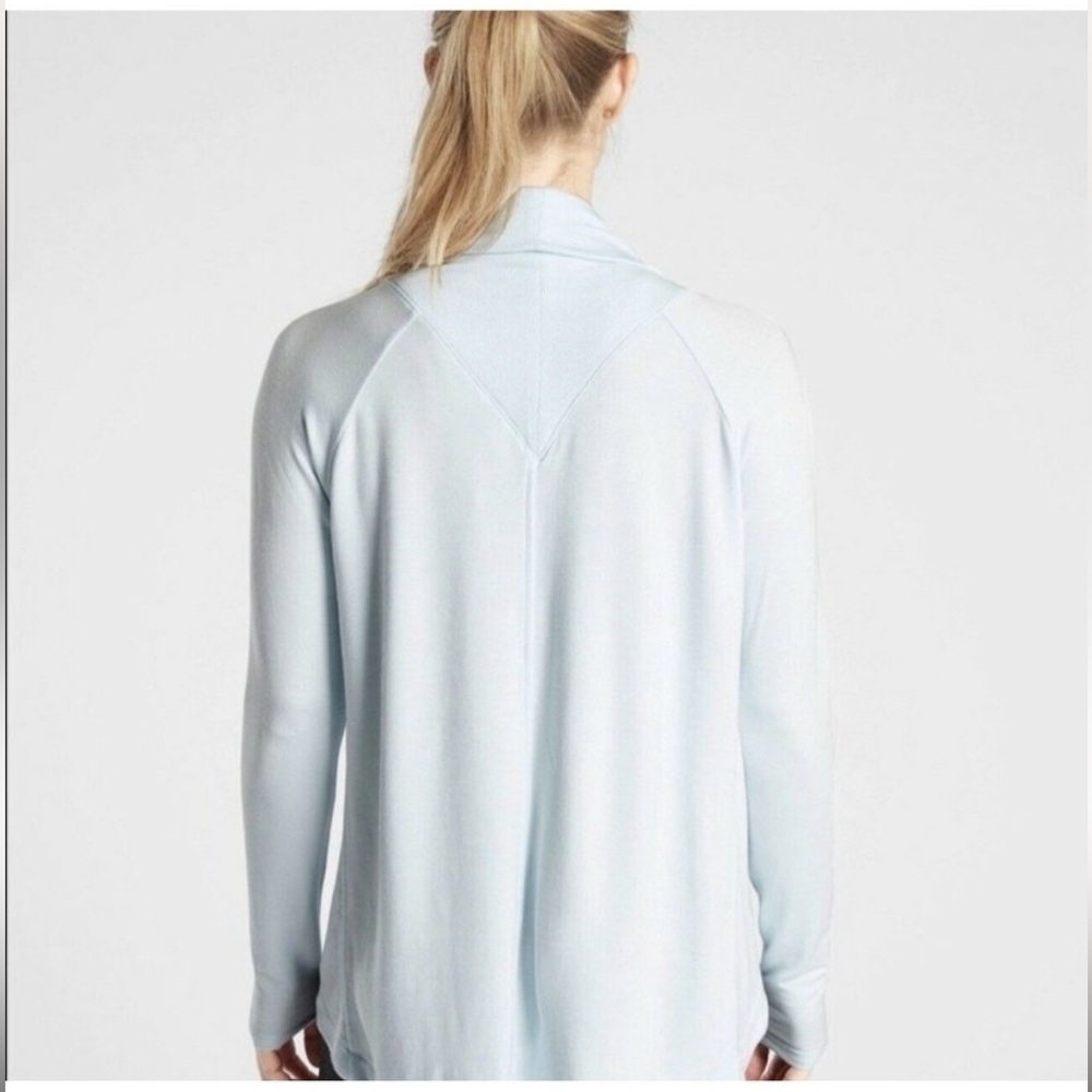 Athleta ethereal light blue nirvana cardigan - Picture 2 of 12